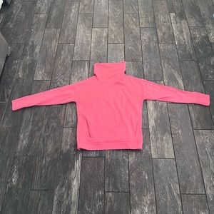 UA Bright Pink Cowl Neck Pullover- Women’s Size M